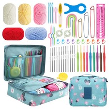 58pcs Crochet Kit Beginners